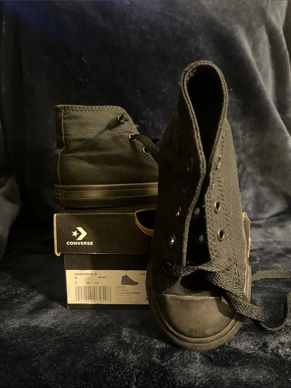 Converse Black High-Top Canvas Sneakers